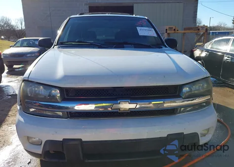 2002 Chevrolet Trailblazer Lt из США, поврежденный, VIN 1GNDS13S722188142